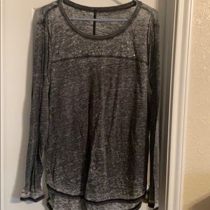 Long sleeve Burnout Tee